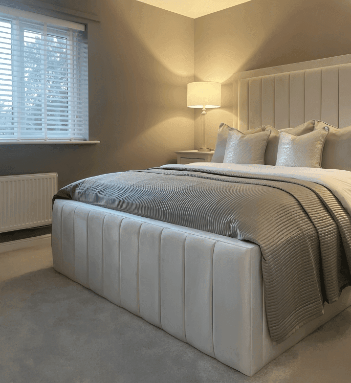 Sahara Aurora 2025 – Luxury Panel Bed Frame UK Beds Direct ltd