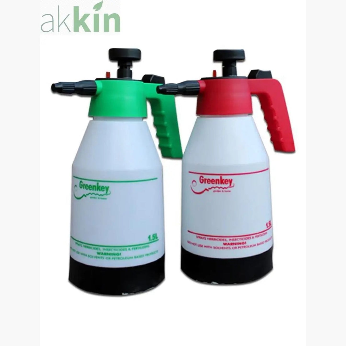 1.5 Litre Hand Pressure Sprayer Green - AK Kin Garden Supplies