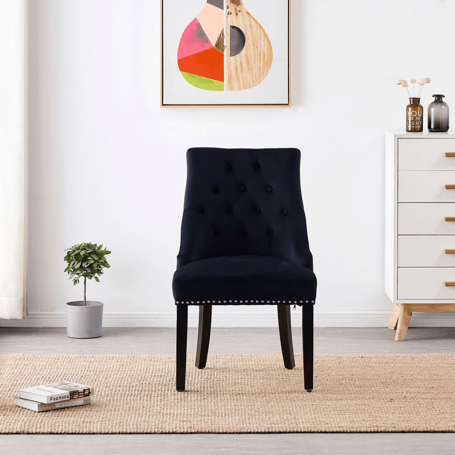 Windsor LUX Velvet Dining Chair PN Home