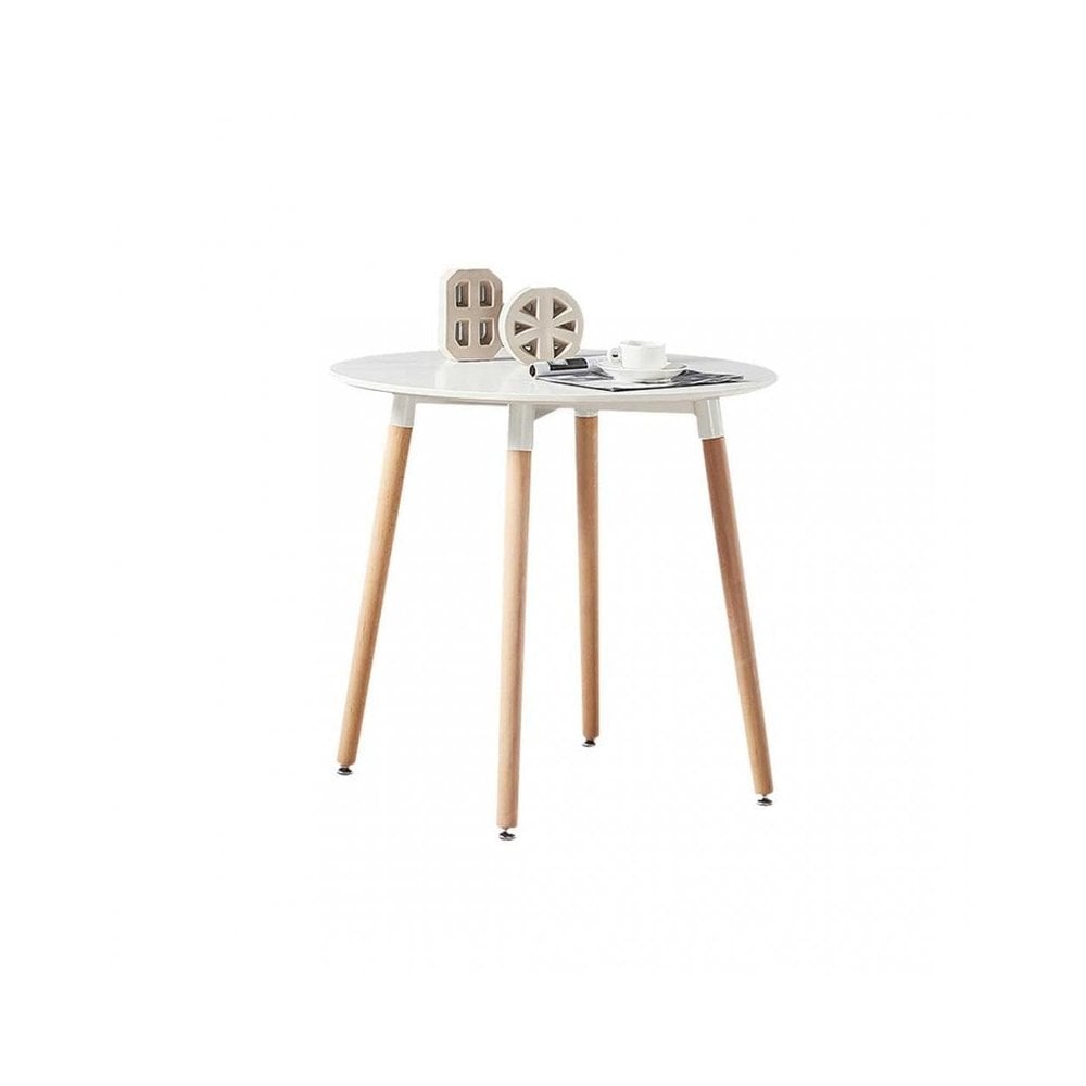 Jamie Lorenzo Halo Round Dining Set of 2 PN Home