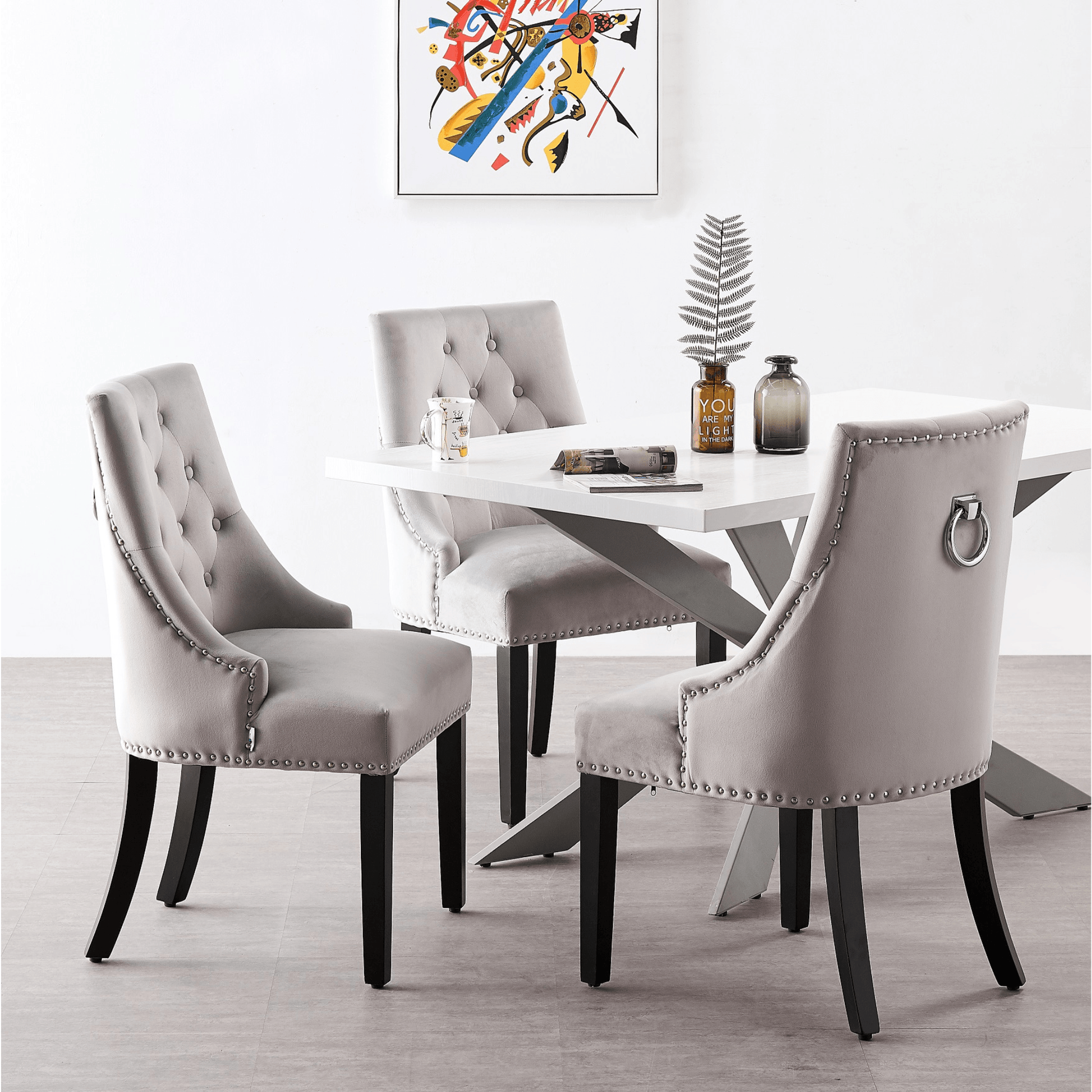 Windsor LUX Velvet Dining Chair PN Home