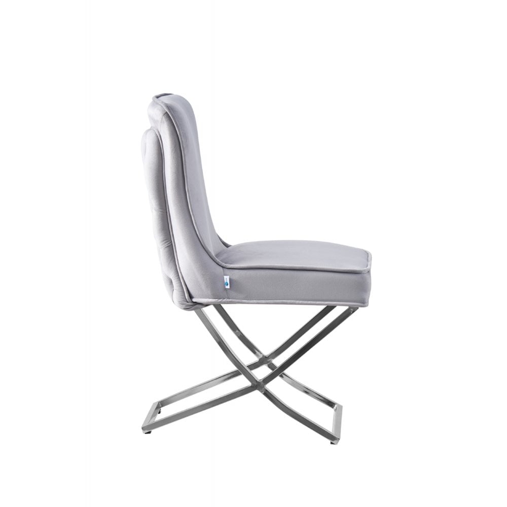 Trafalgar Velvet Dining Chair PN Home