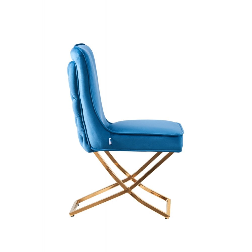 Trafalgar Velvet Dining Chair PN Home