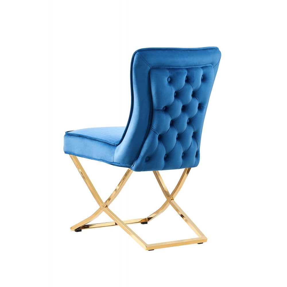 Trafalgar Velvet Dining Chair PN Home