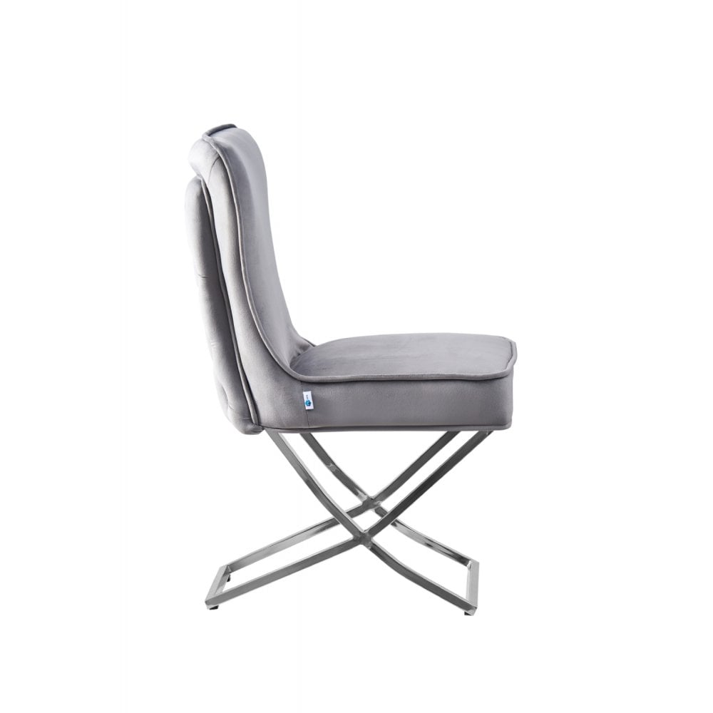 Trafalgar Velvet Dining Chair PN Home