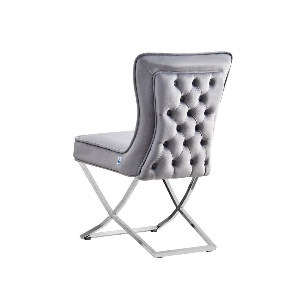 Trafalgar Velvet Dining Chair PN Home