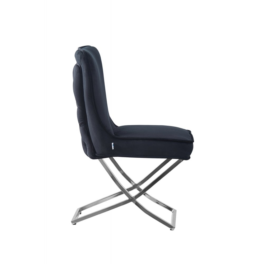 Trafalgar Velvet Dining Chair PN Home