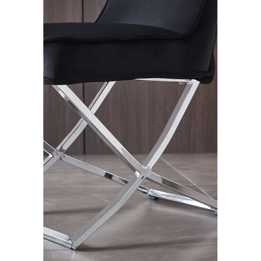 Trafalgar Velvet Dining Chair PN Home