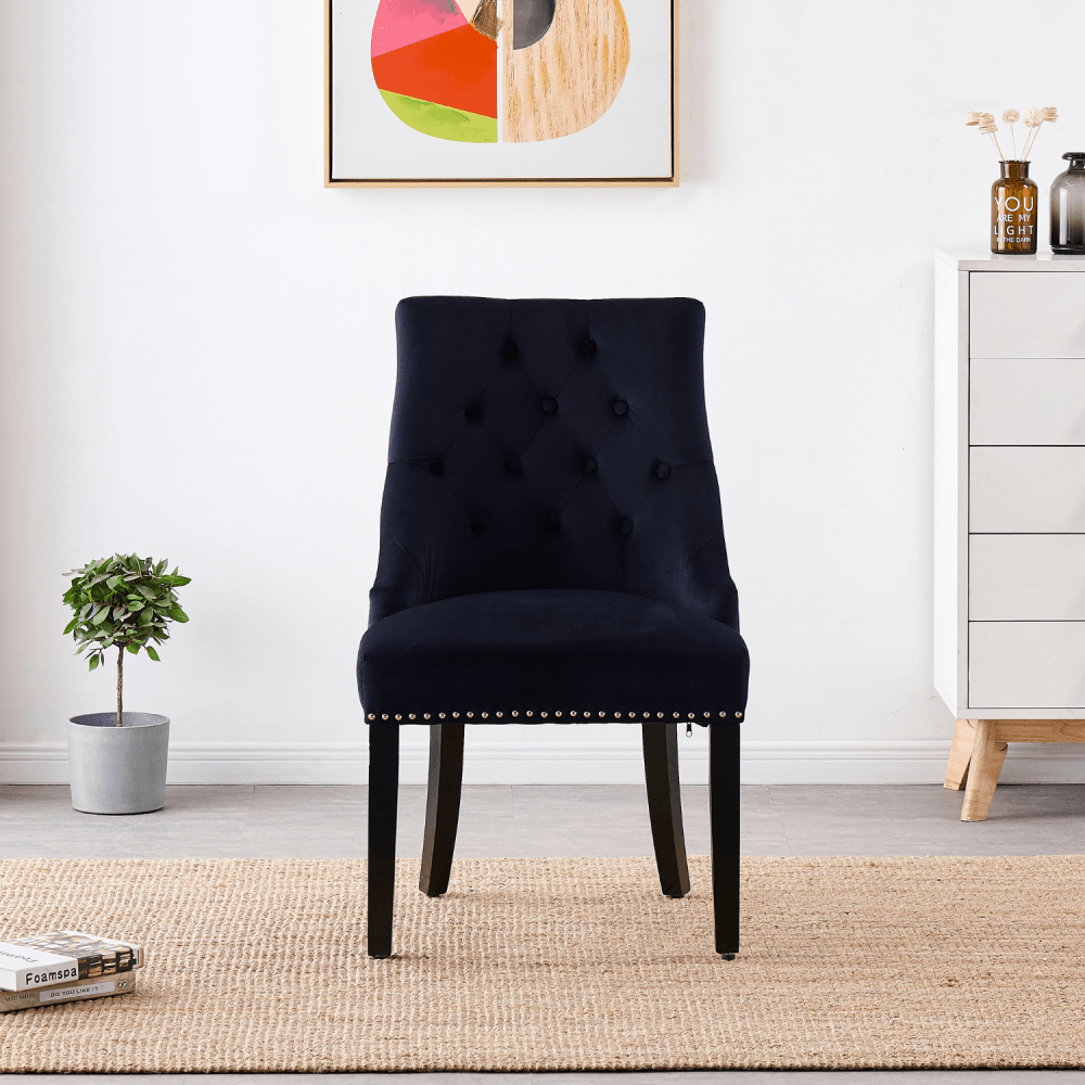 Windsor Cosmo Lux Dining Set | a Walnut Table and Set of 6 Chairs PN Home