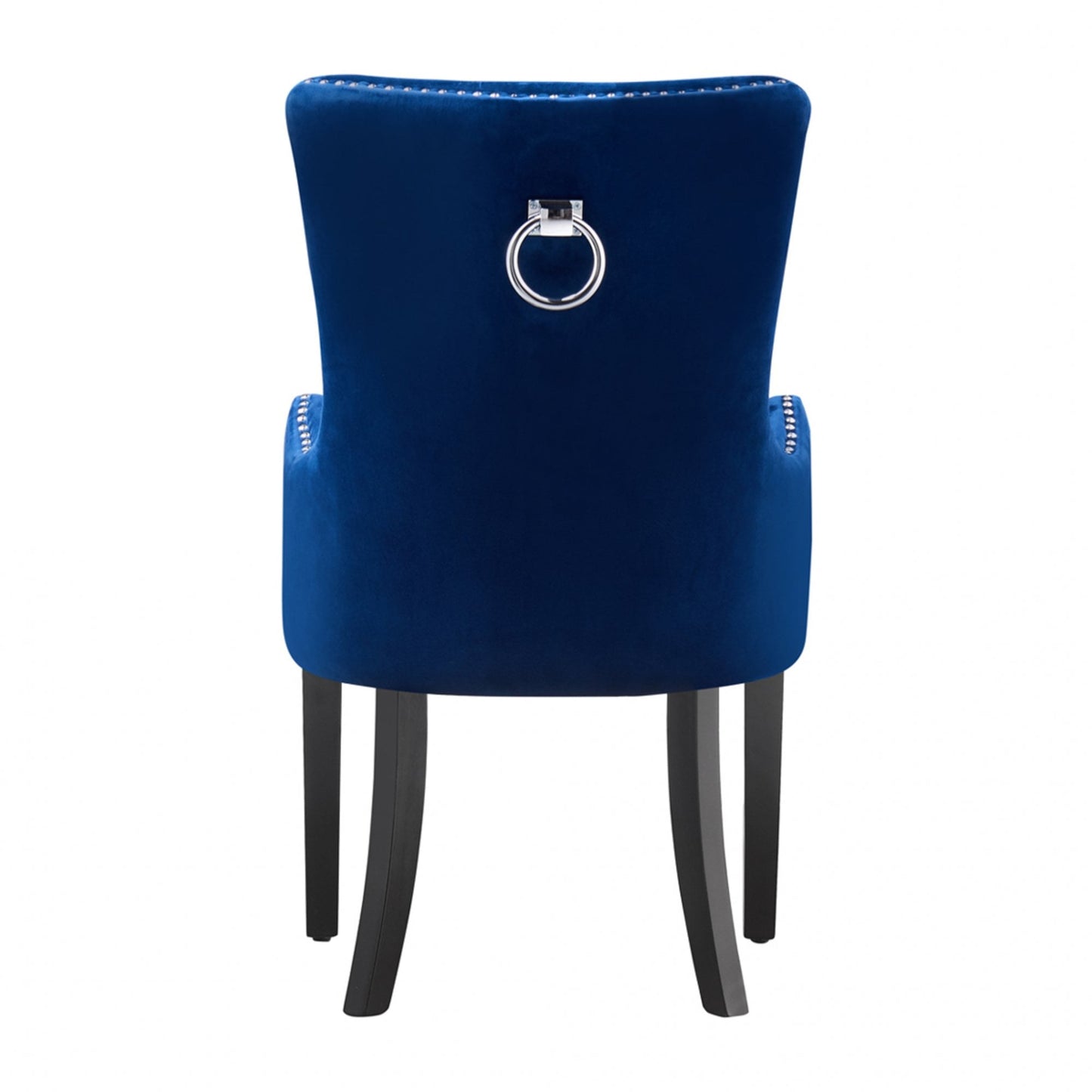 Windsor LUX Knocker Back Velvet Dining Chair w/ Armrests PN Home