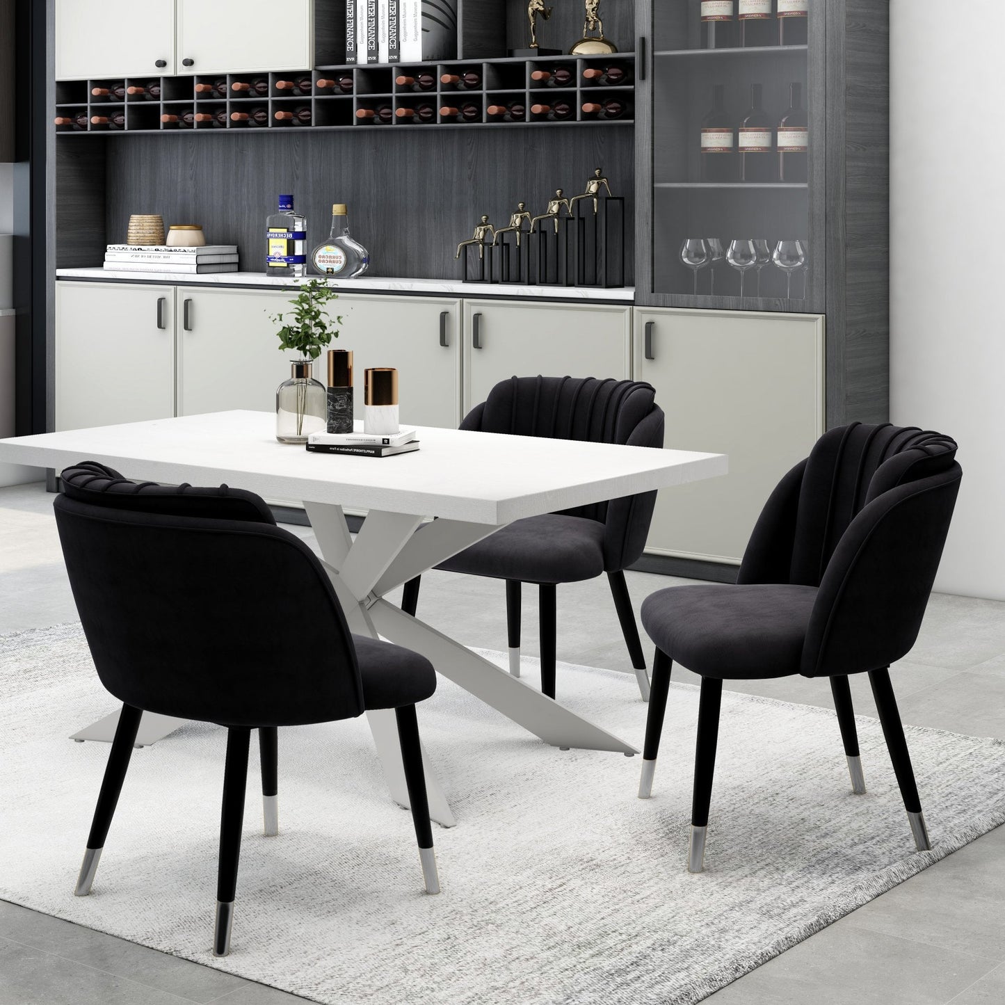 Milano velvet dining chair PN Home