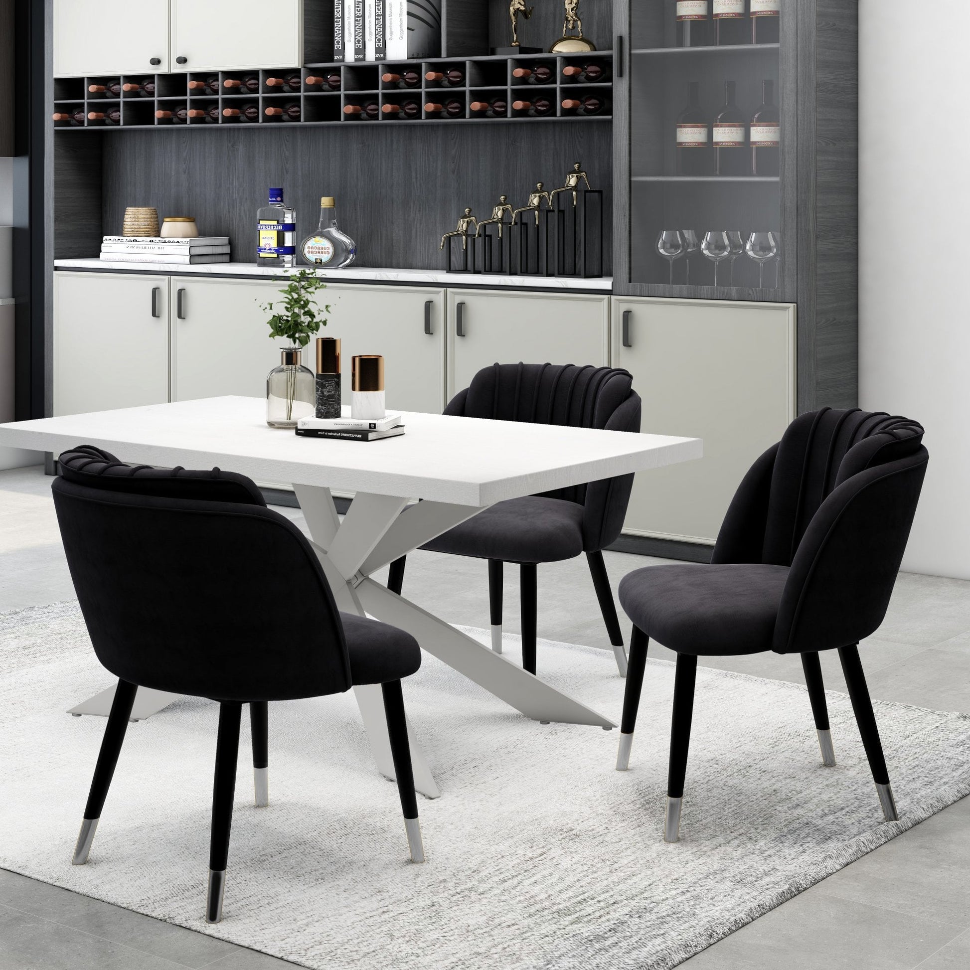 Milano velvet dining chair PN Home