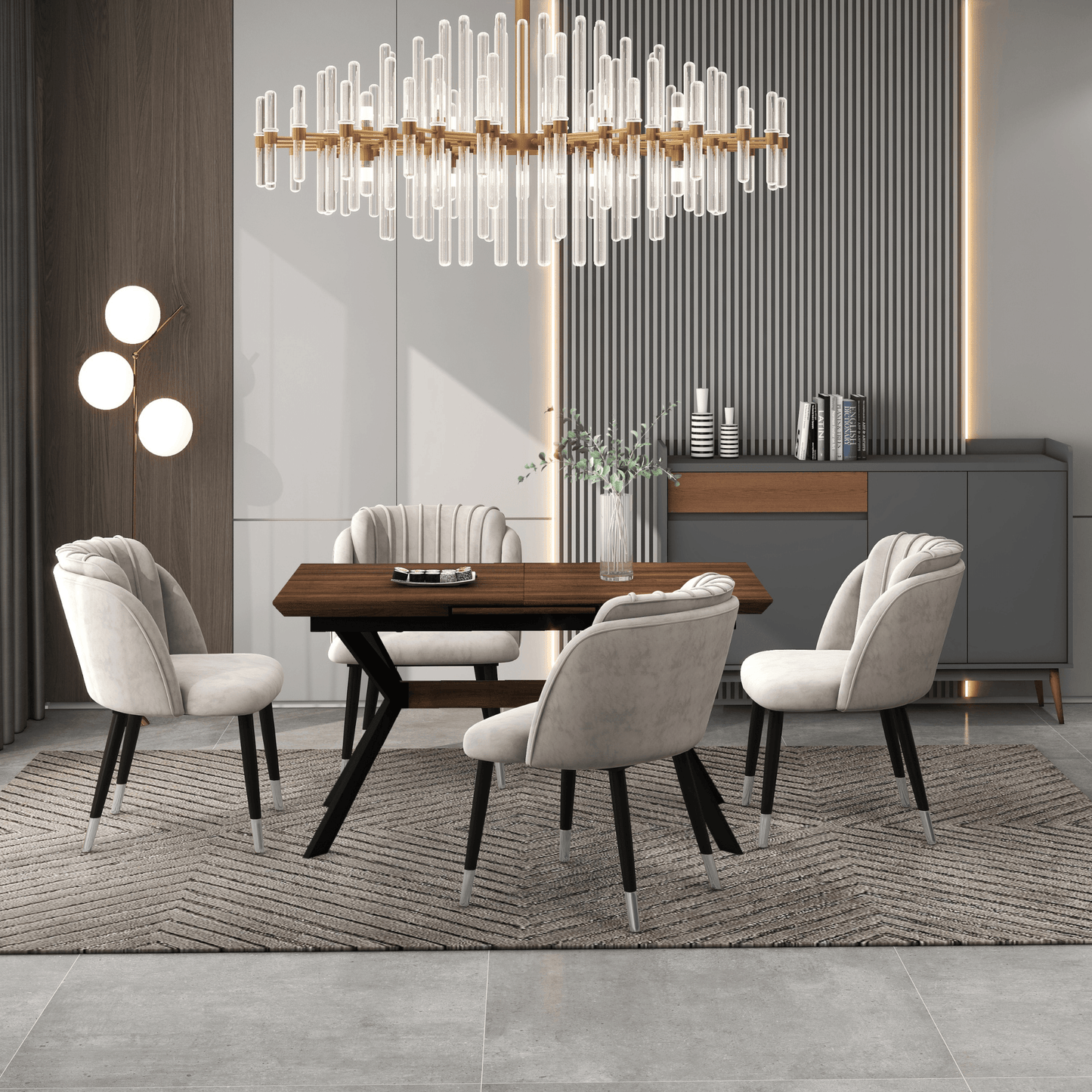 Milano velvet dining chair PN Home