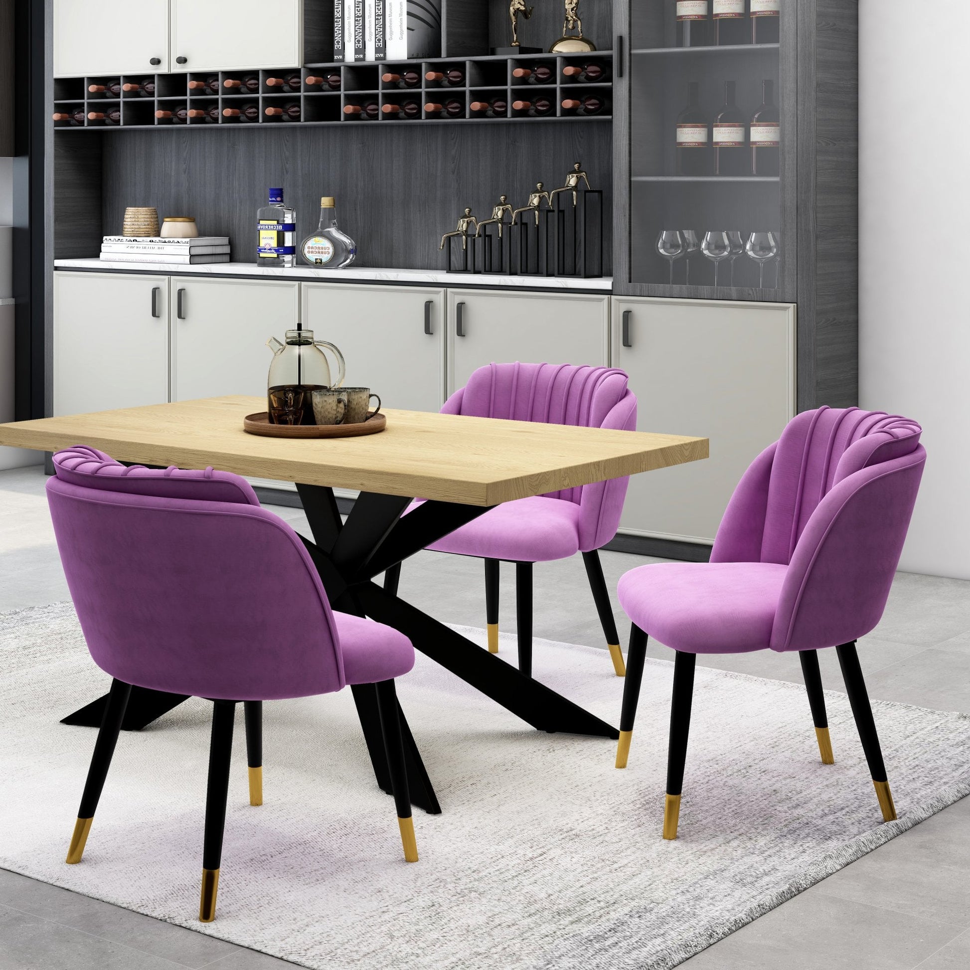 Milano velvet dining chair PN Home