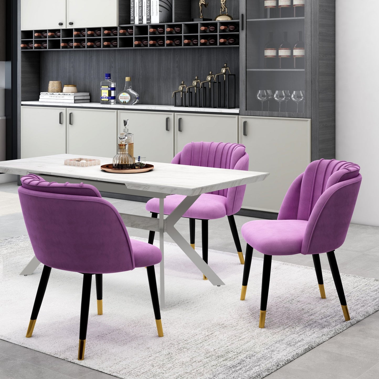 Milano velvet dining chair PN Home