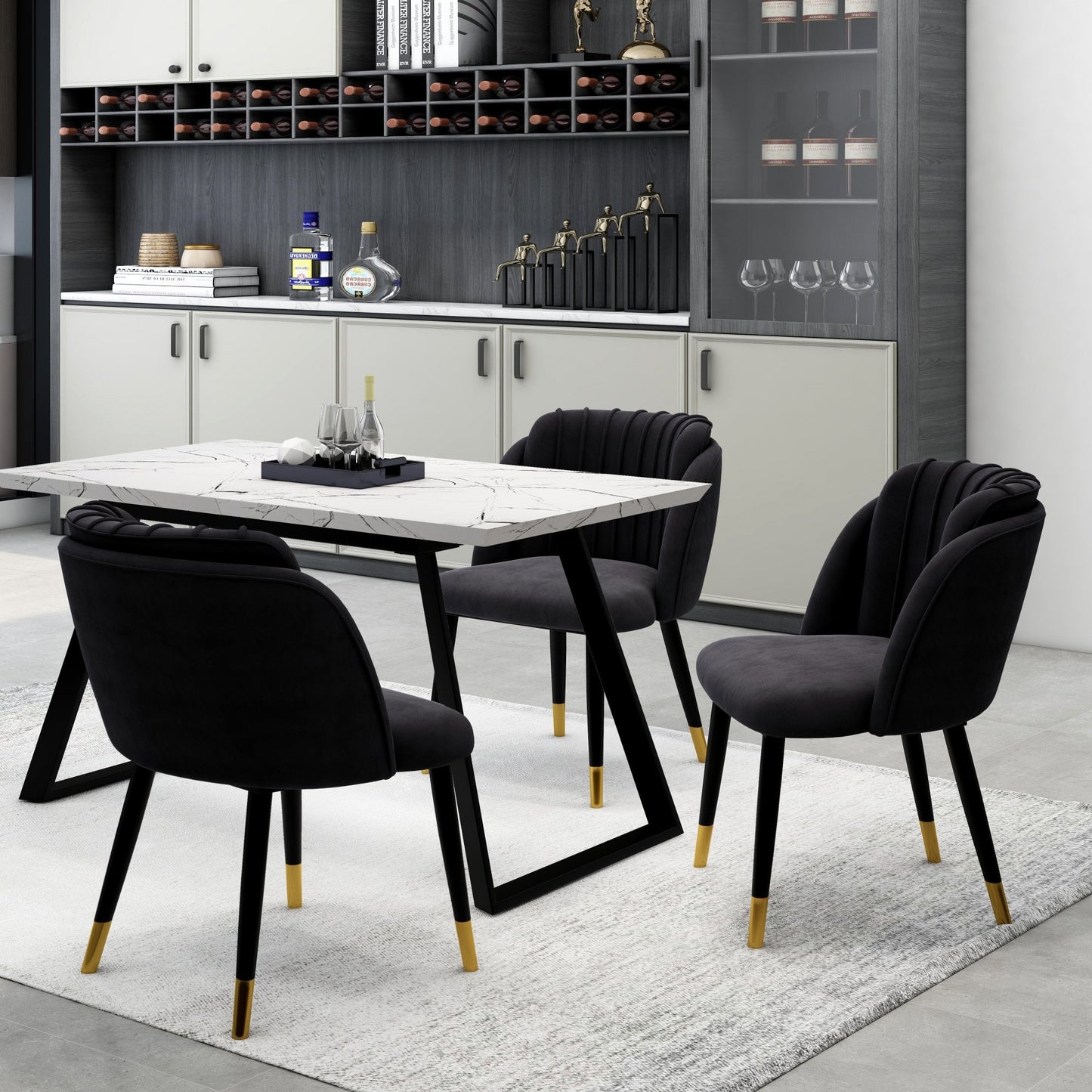 Milano velvet dining chair PN Home
