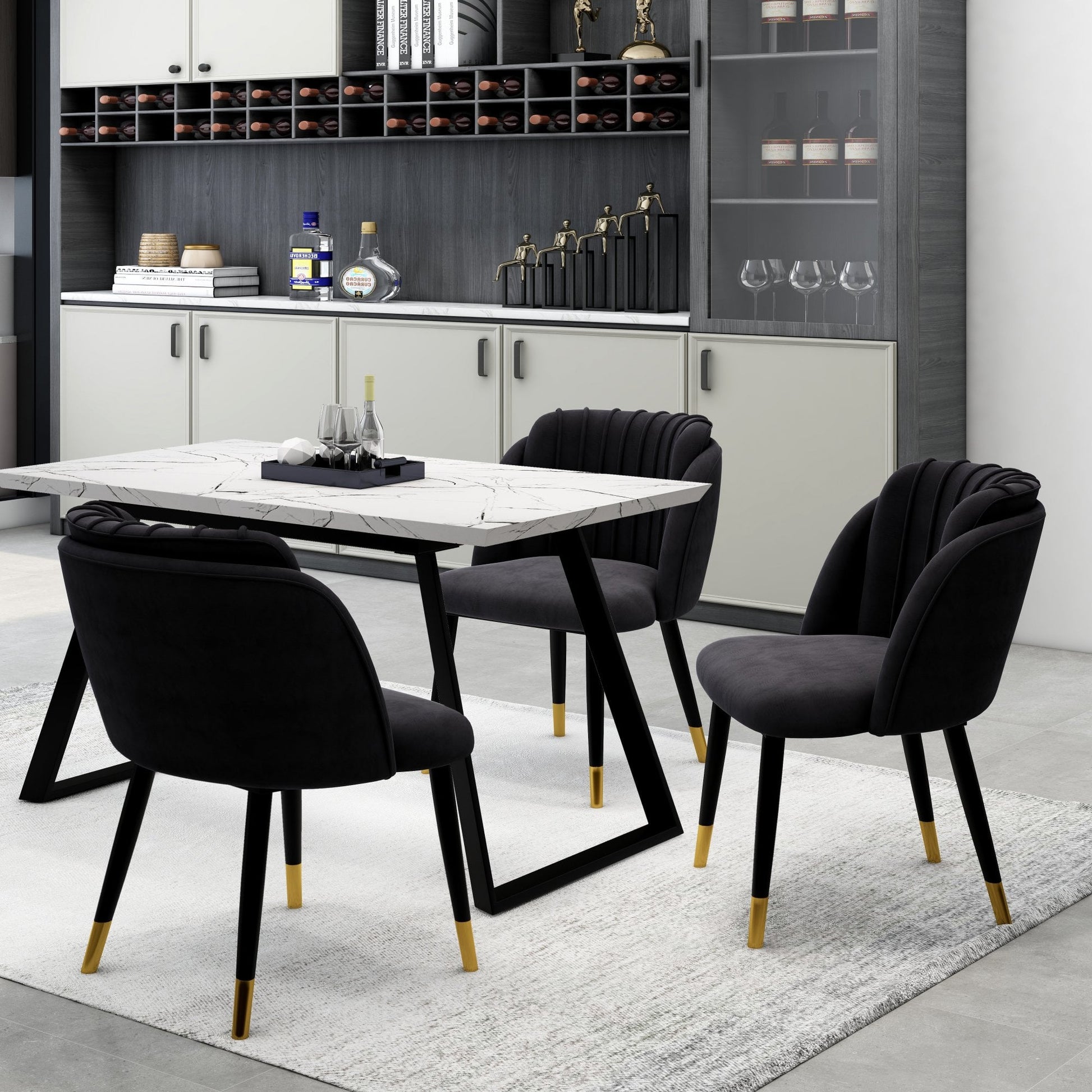 Milano velvet dining chair PN Home