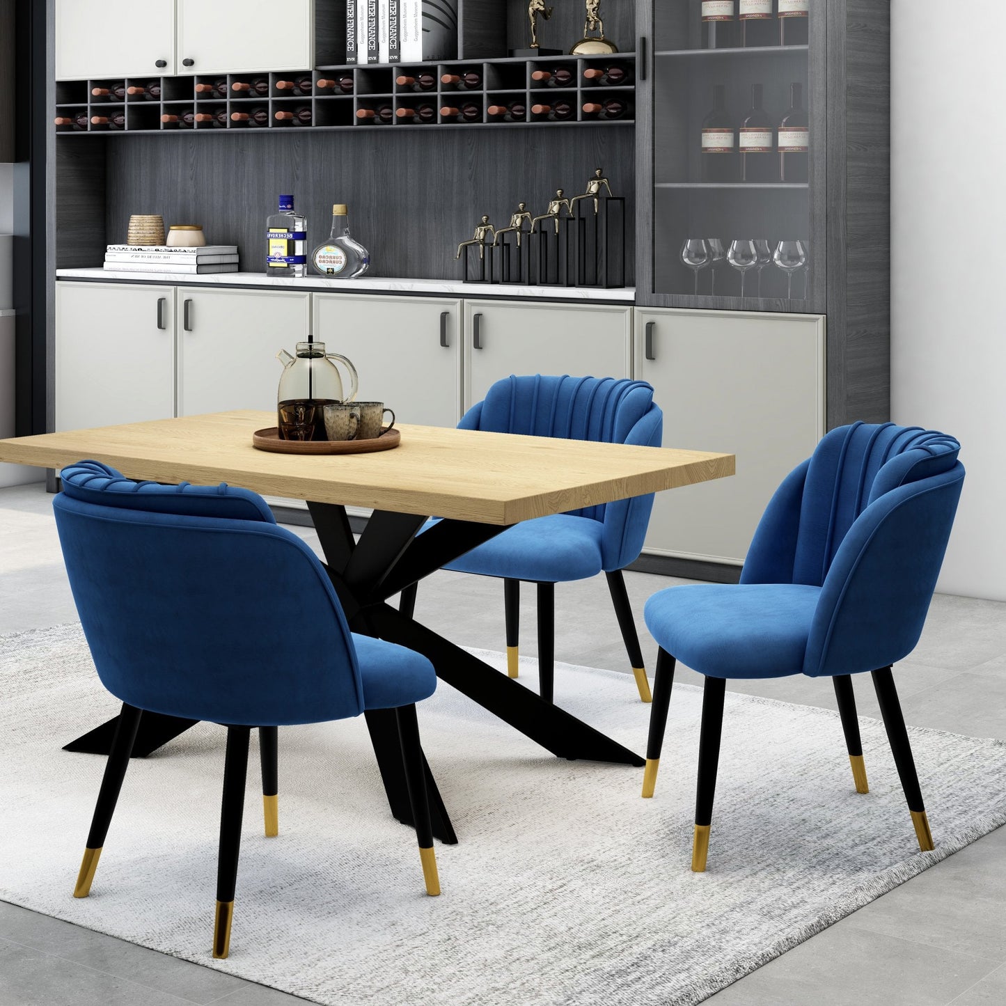 Milano velvet dining chair PN Home