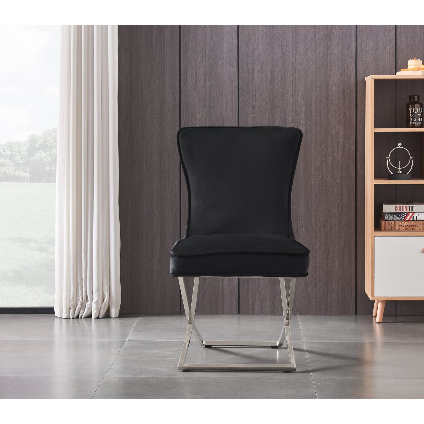 Trafalgar Velvet Dining Chair PN Home