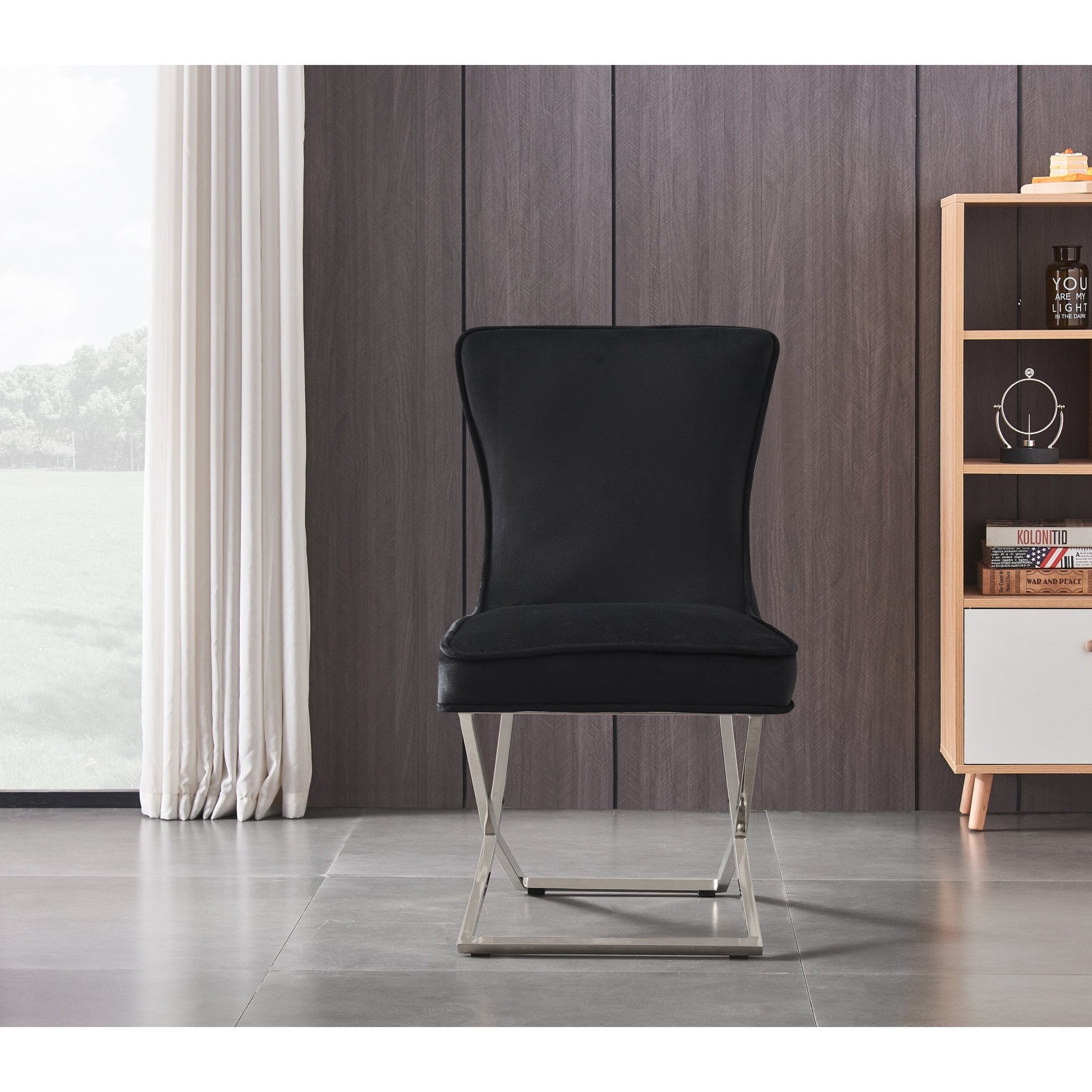 Trafalgar Velvet Dining Chair PN Home