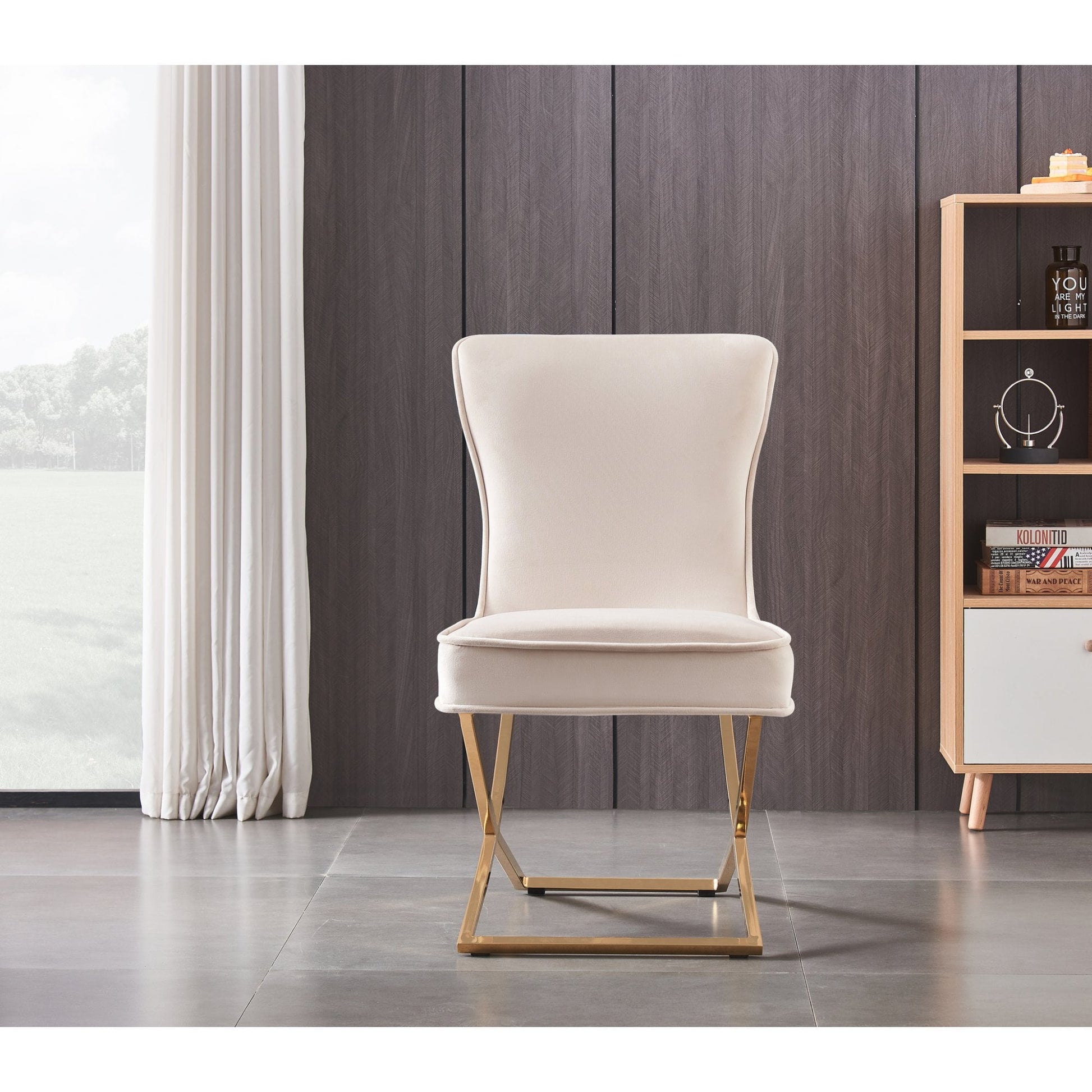 Trafalgar Velvet Dining Chair PN Home