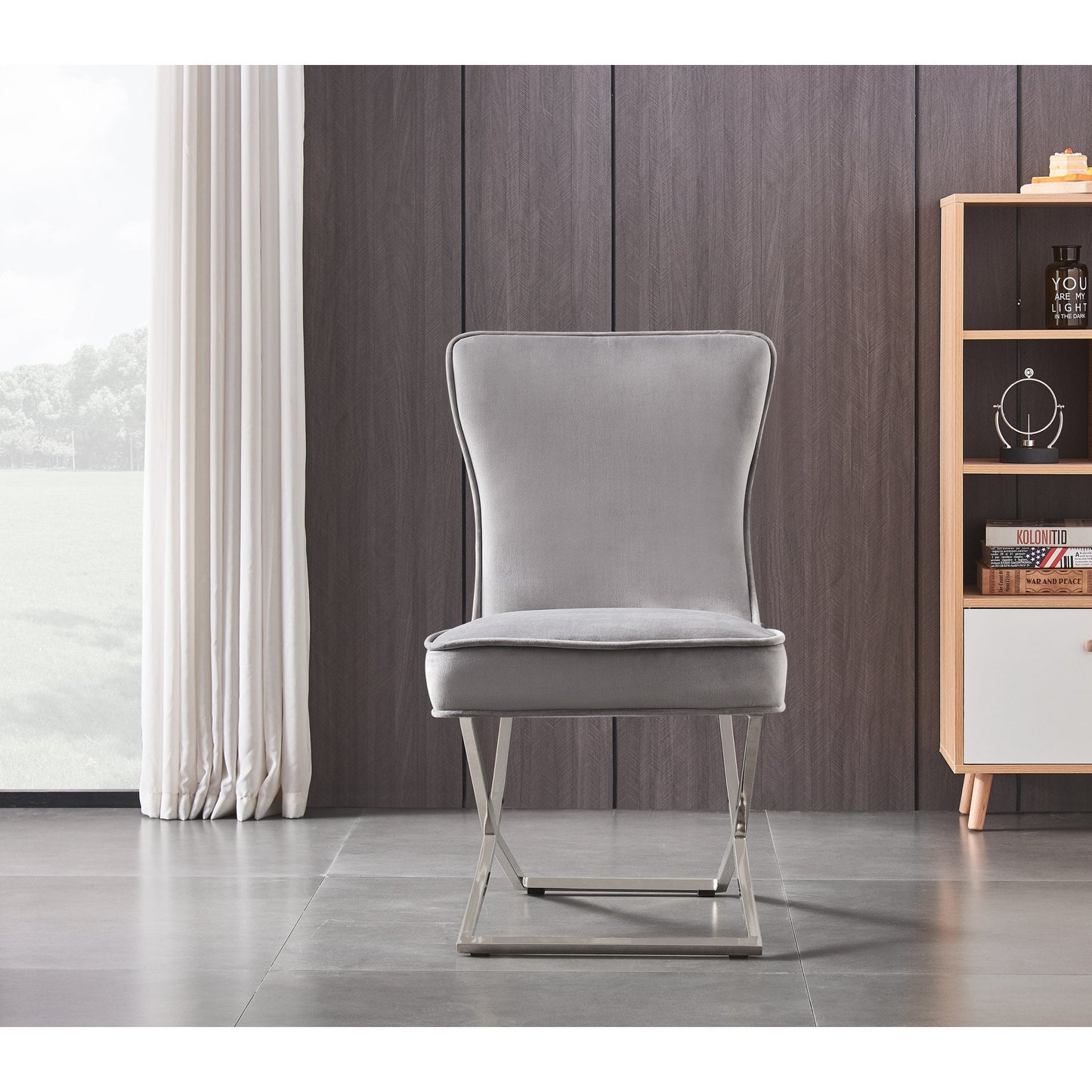 Trafalgar Velvet Dining Chair PN Home