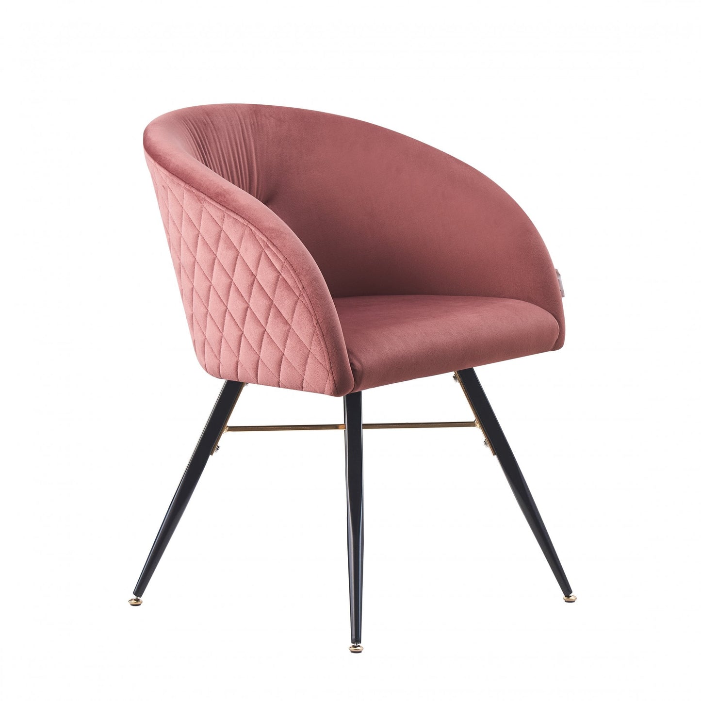 Vittorio LUX Velvet Dining Chair with Metal Legs - Perfect for Dining Room Living Room PN Home