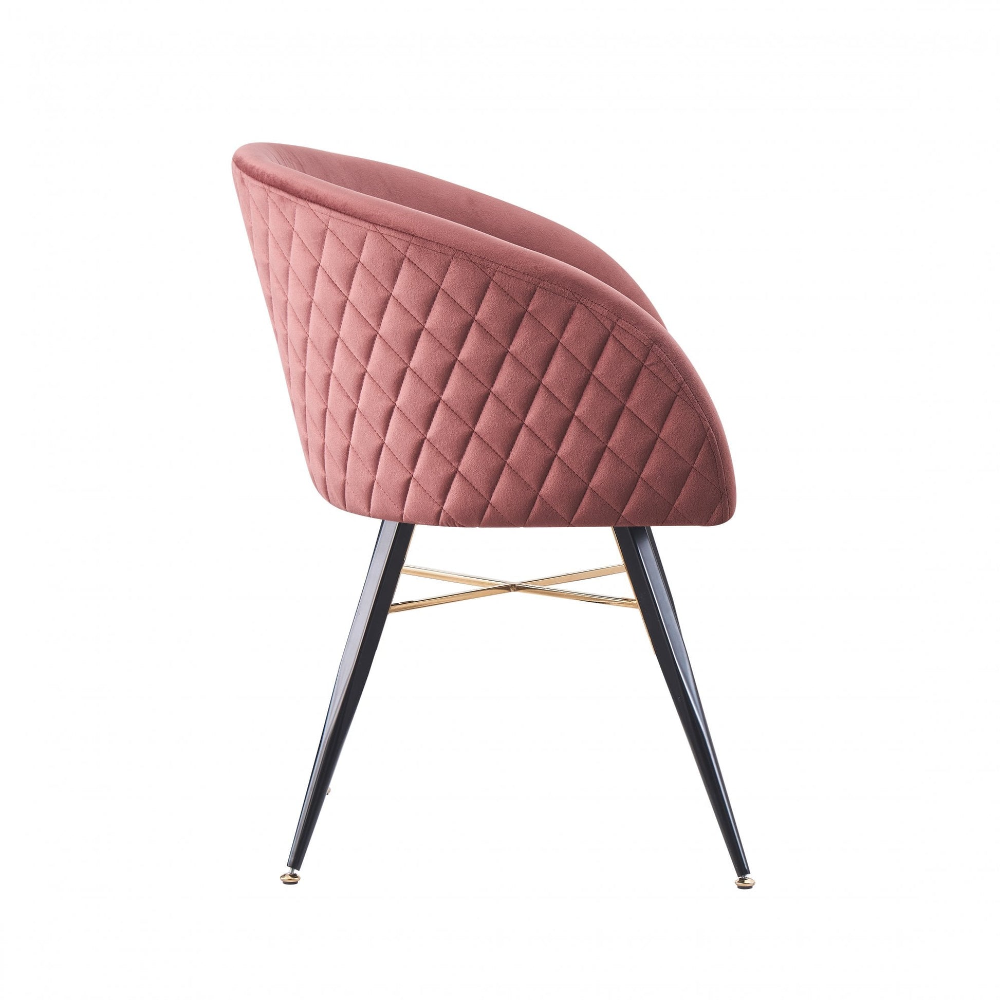 Vittorio LUX Velvet Dining Chair with Metal Legs - Perfect for Dining Room Living Room PN Home