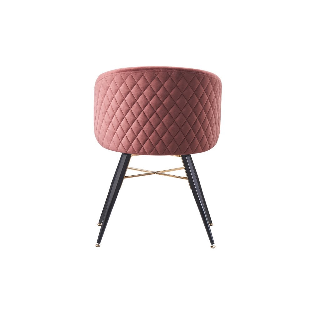 Vittorio LUX Velvet Dining Chair with Metal Legs - Perfect for Dining Room Living Room PN Home