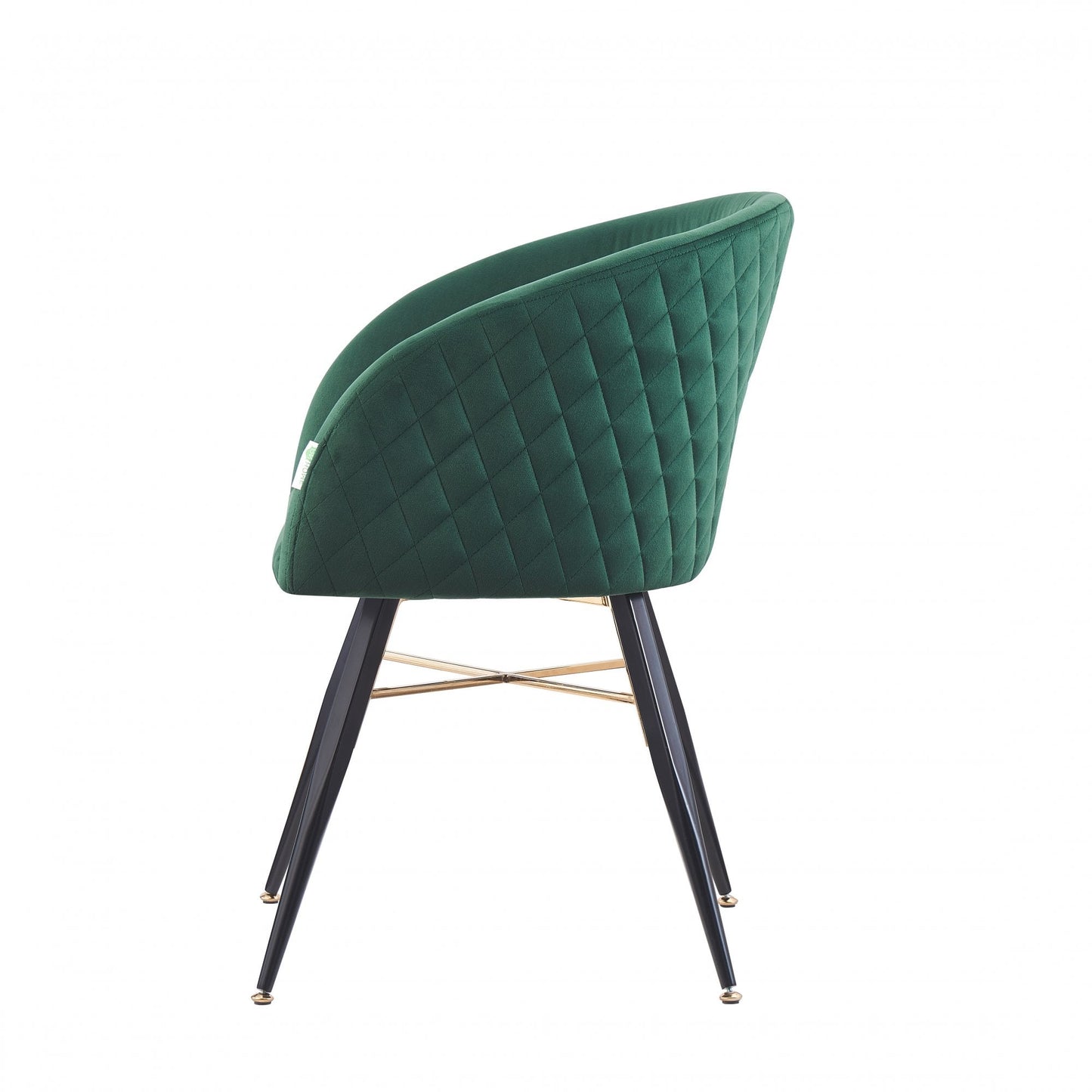 Vittorio LUX Velvet Dining Chair with Metal Legs - Perfect for Dining Room Living Room PN Home