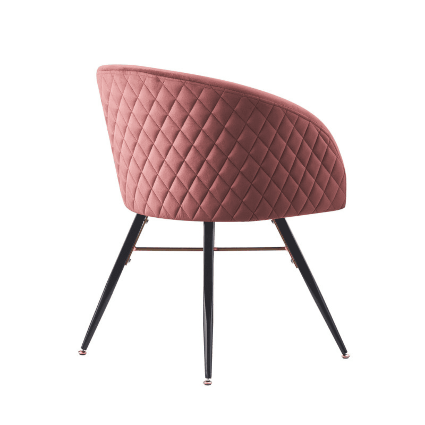 Vittorio LUX Velvet Dining Chair with Metal Legs - Perfect for Dining Room Living Room PN Home