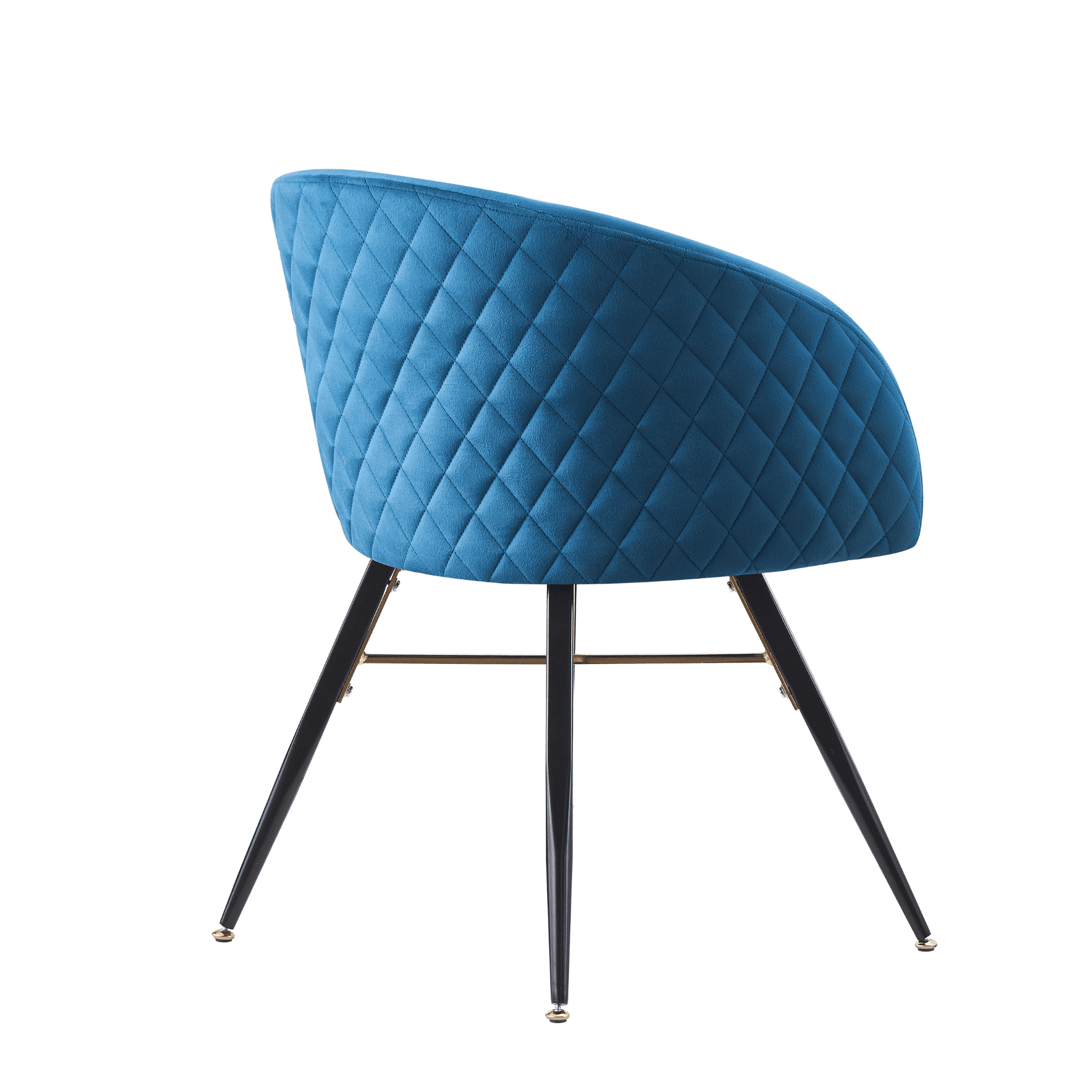 Vittorio LUX Velvet Dining Chair with Metal Legs - Perfect for Dining Room Living Room PN Home