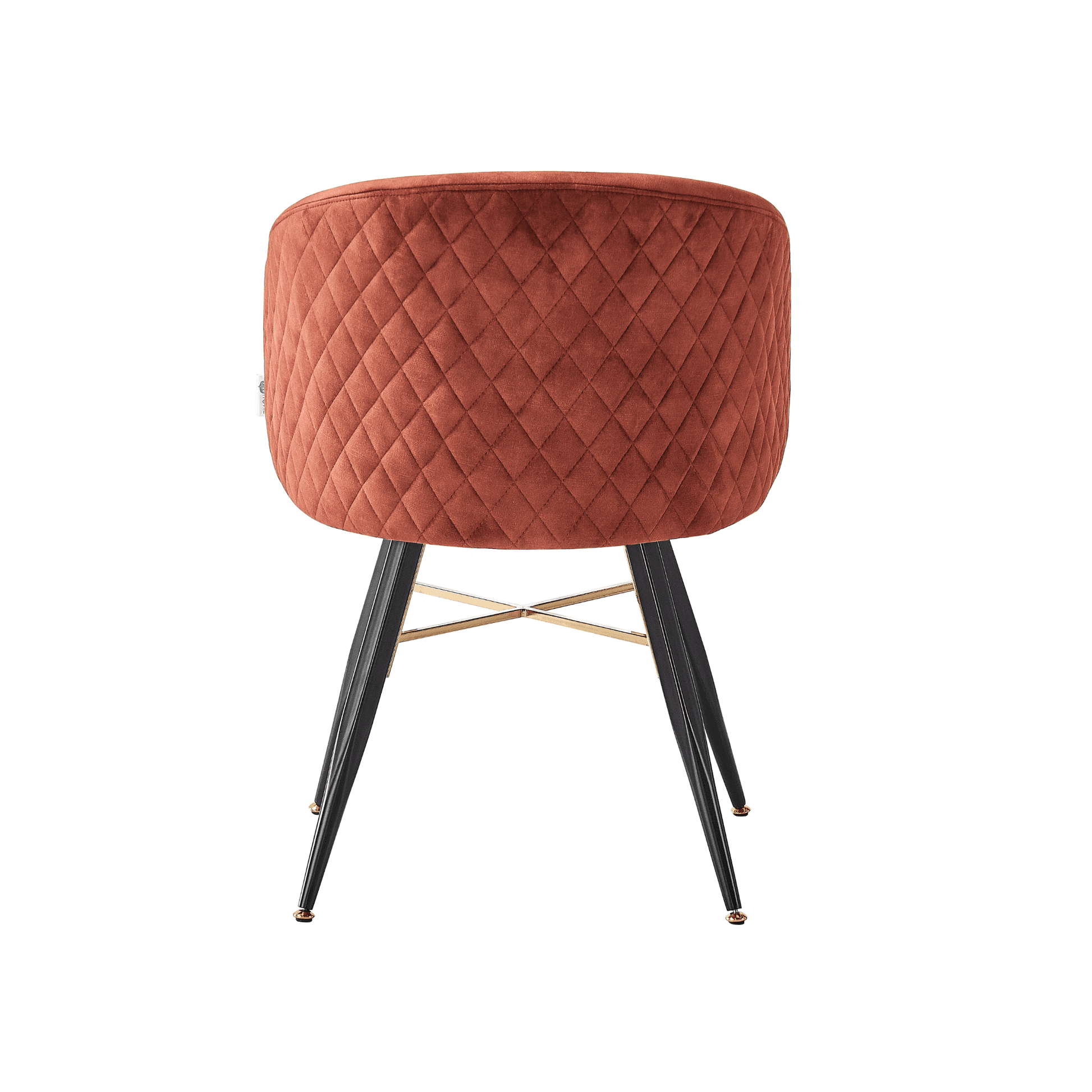 Vittorio LUX Velvet Dining Chair with Metal Legs - Perfect for Dining Room Living Room PN Home
