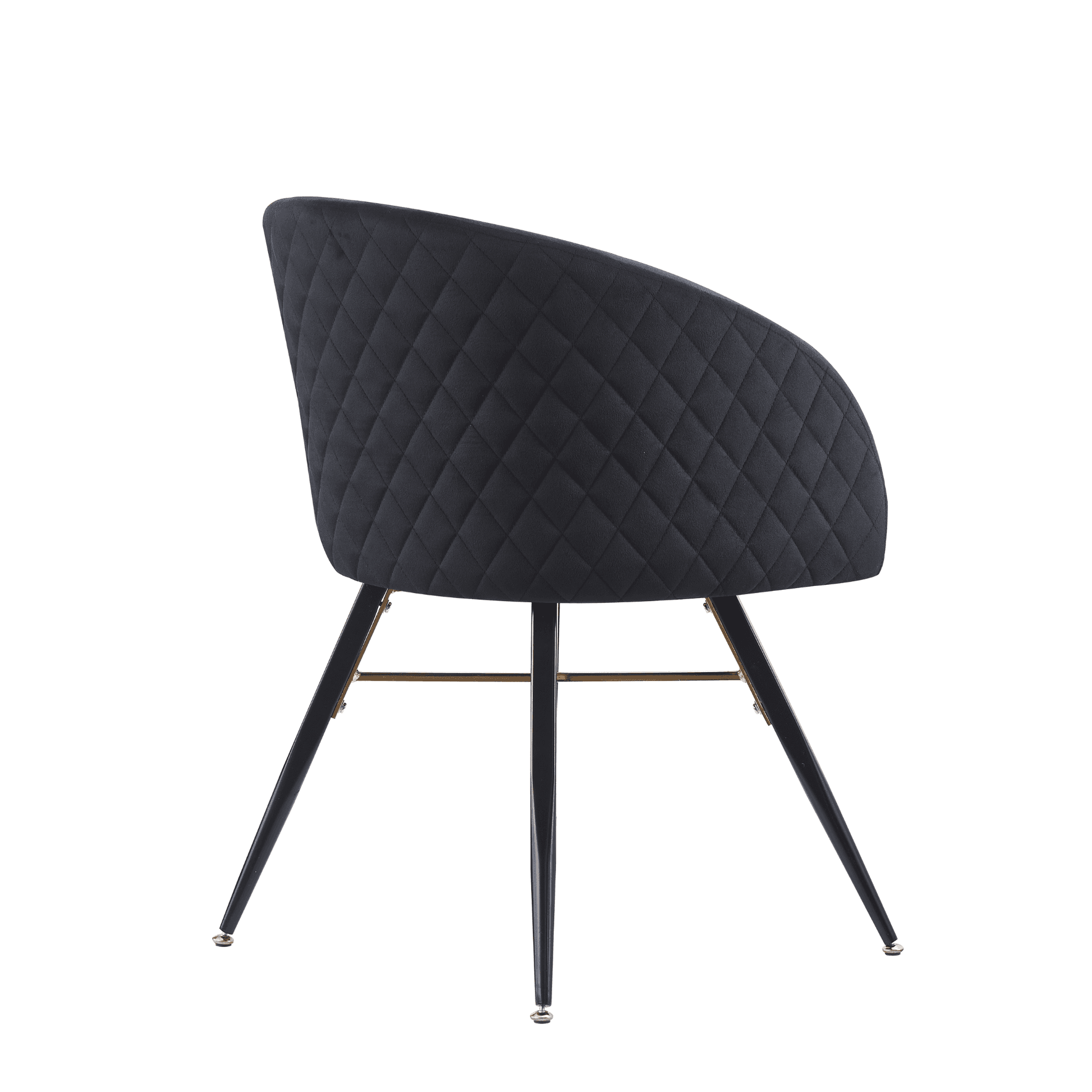 Vittorio LUX Velvet Dining Chair with Metal Legs - Perfect for Dining Room Living Room PN Home