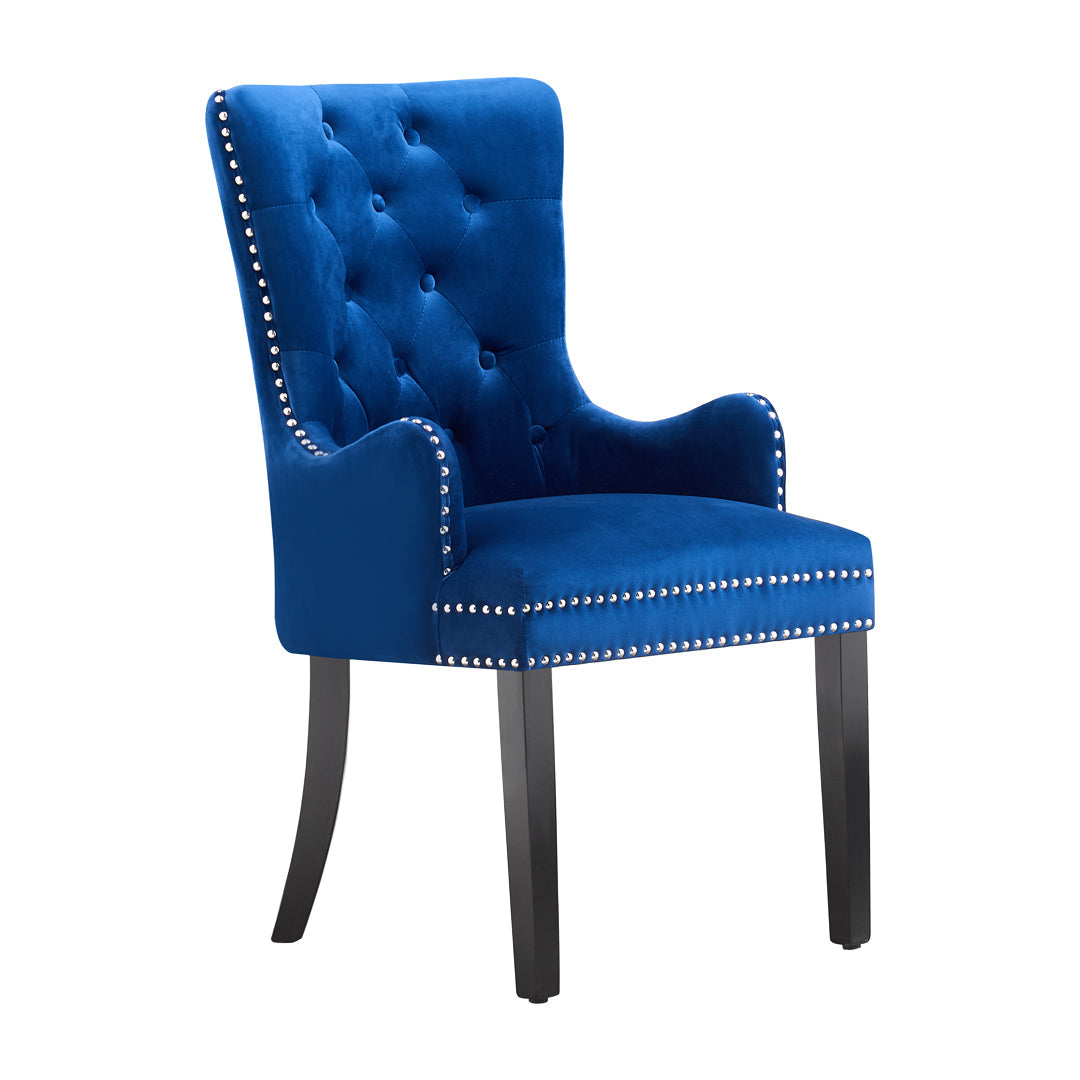 Windsor LUX Velvet Dining Chair (with armrests) PN Home