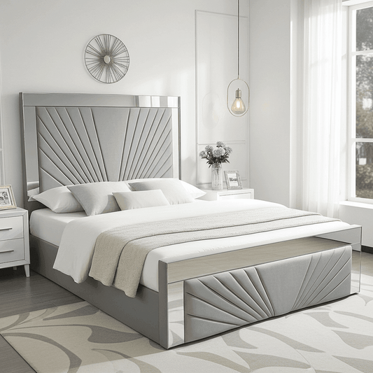 2025 Mirror Bed – A Luxurious Blend of Elegance and Comfort UK Beds Direct ltd