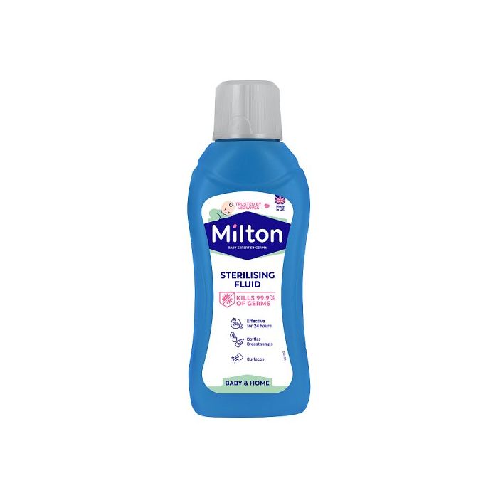 Milton Sterilizing Fluid 500ml For Baby Bottles Pacifiers Kitchen Utensils And Nursery Sanitation At Home