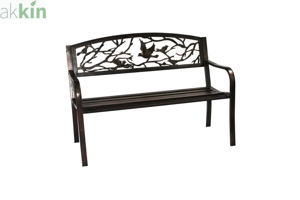 Bird Back Metal Bench AK Kin Garden Supplies
