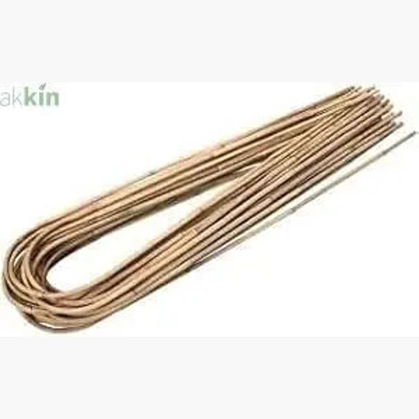 3ft U Shaped Bamboo Canes Garden Plant Supports x 10 - AK Kin Garden Supplies