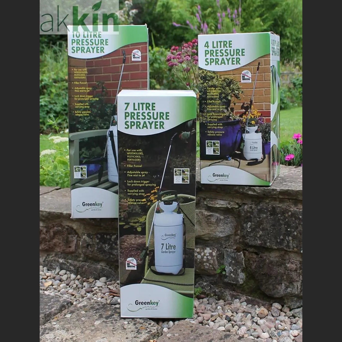 4 Litre Pressure Sprayer with extension lance - AK Kin Garden Supplies