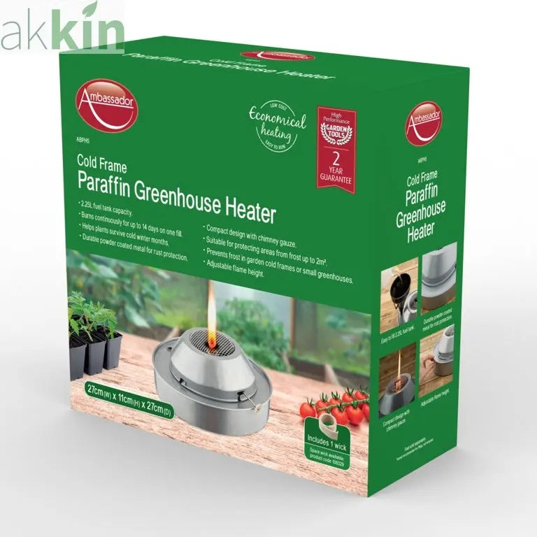 Cold Frame Paraffin Heater AK Kin Garden Supplies