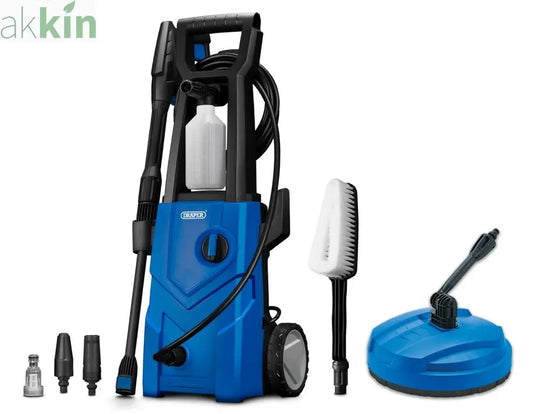 135 Bar Pressure Washer + Patio Clean AK Kin Garden Supplies