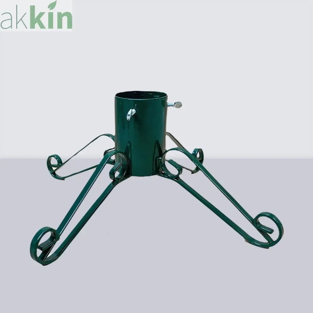 4" Heavy Duty Tree Stand Green - AK Kin Garden Supplies
