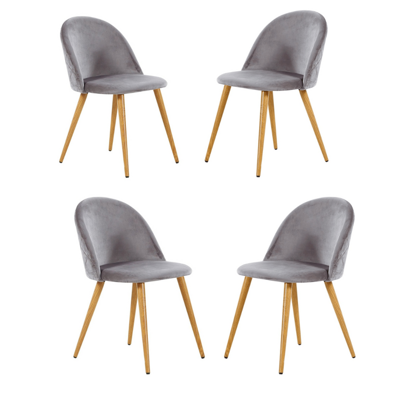 Lucia Velvet Dining Chair Or Dressing Table Chair PN Home