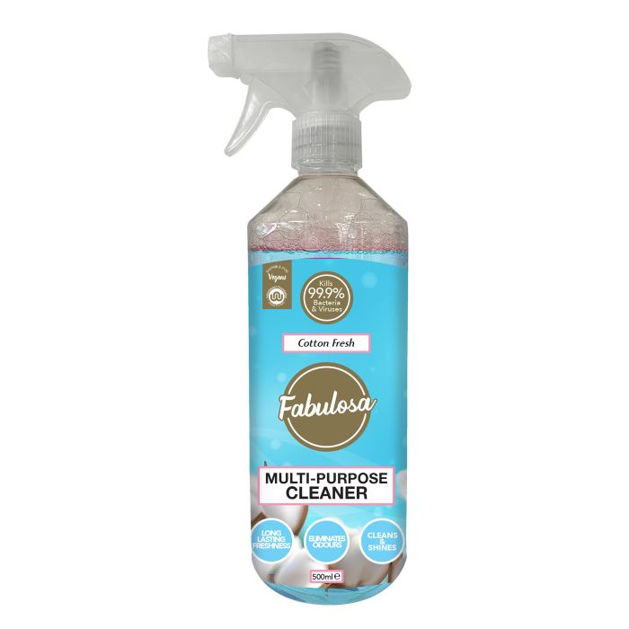 Fabulosa 500ml Antibacterial Spray Cotton Fresh Multi Purpose Fabric and Home Surface Cleaner