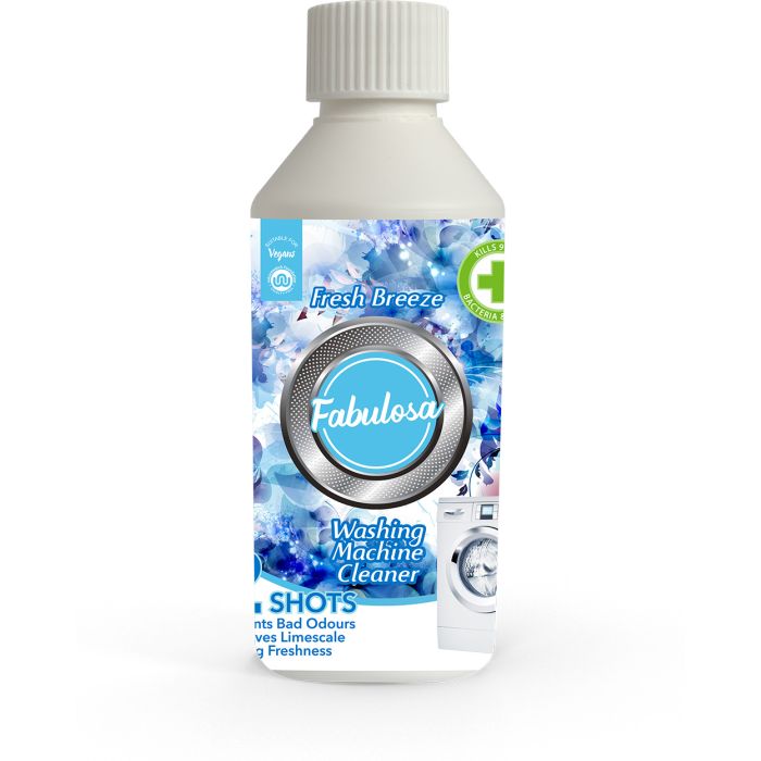 Fabulosa 250ml Washing Machine Cleaner Fresh Breeze Descaler And Odour Removal For Clean Laundry