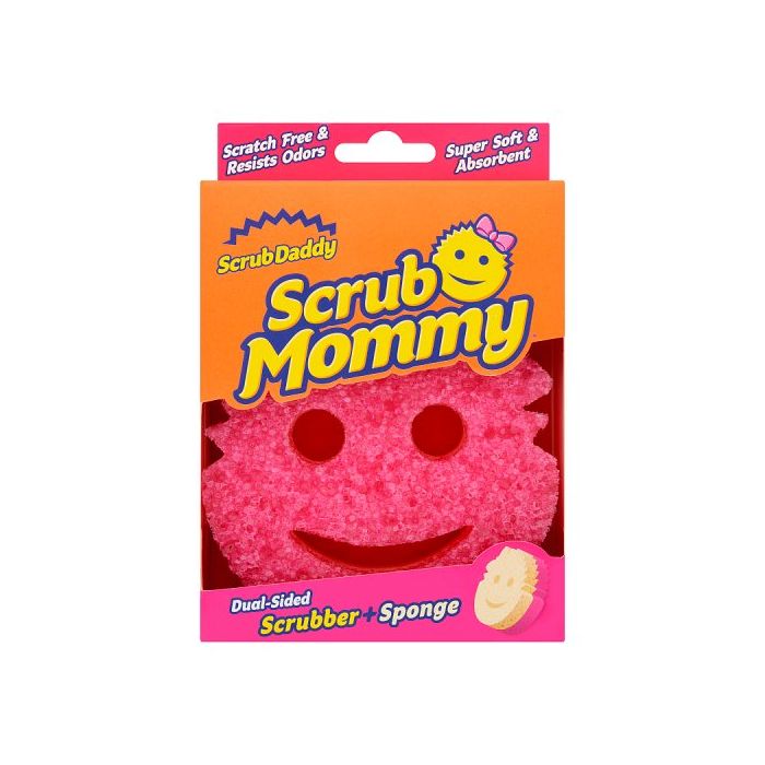 Scrub Mommy Dual Sided Scrubber For Kitchen And Home Cleaning