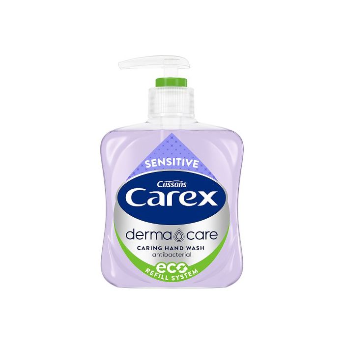 Carex Handwash Sensitive 250ml Gentle Formula For Sensitive Skin