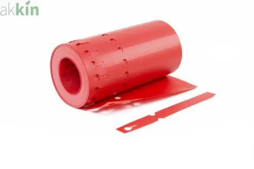 5Inch Red Loop Lock Plant Labels x 100 AK Kin Garden Supplies