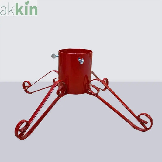 5" Heavy Duty Tree Stand Red - AK Kin Garden Supplies